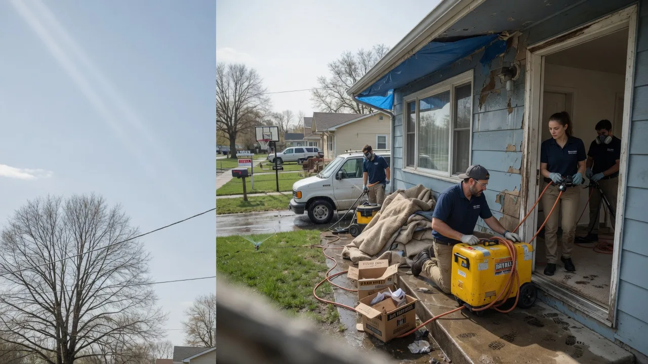 Basement Flood Cleanup in Parma, MO near me